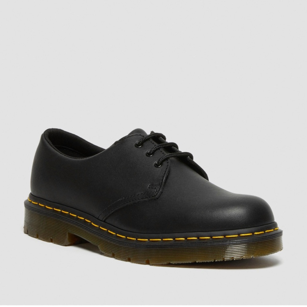 🆕Dr. Martens 1461 Leather Slip Resistant Black Oxfords Size 9